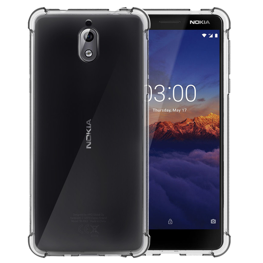 Bofink Airbag Cover for Nokia 3.1 - Clear