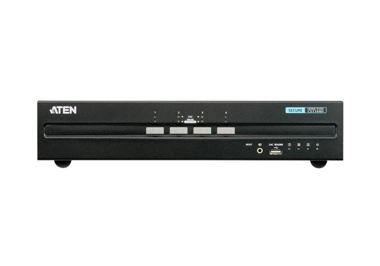 4-Port USB HDMI Dual Display Secure KVM