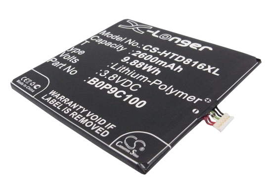 HTC 0P9C300 A5 D816d akku 2600 mAh