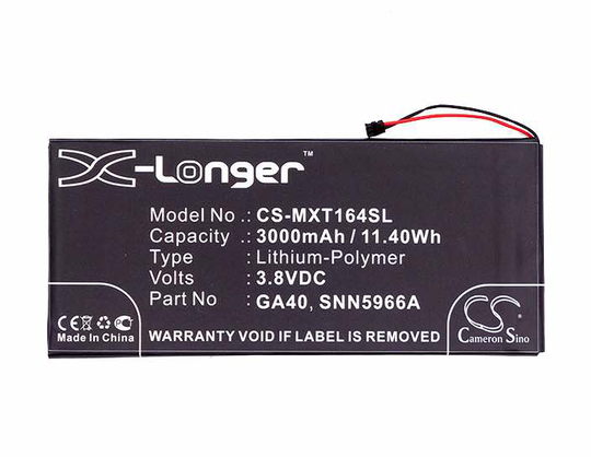 Cameron Sino tarvikeakku Motorola Moto G4 Plus akku 3000 mAh