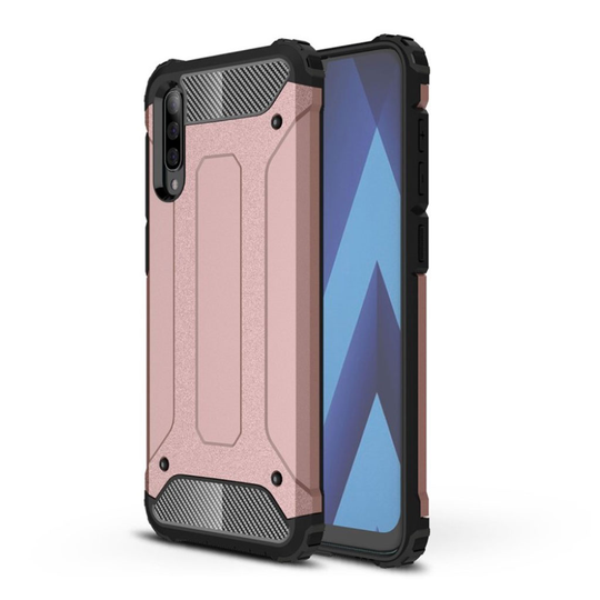 Sasmung Galaxy A50 hybrid suojakotelo - Punakulta