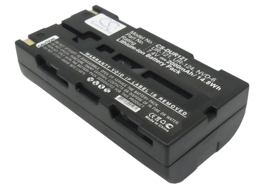 Sanyo UR-121 UR-121D UR-124 UR-124D yhteensopiva akku 2000 mAh