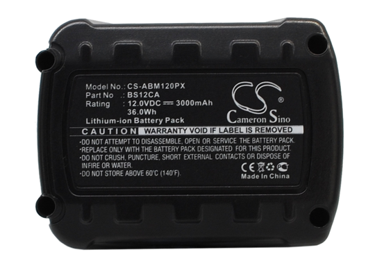 AEG MC-BS12CA Työkalun Akku