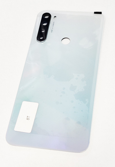 Xiaomi Redmi Note 8T Akkukansi / Takakansi - Valkoinen / Moonlight White