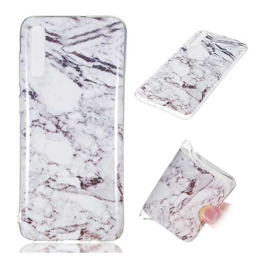 Samsung Galaxy A70 simple marble pattern case - Style H