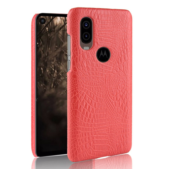 Croco Motorola P40 kuoret - Punainen