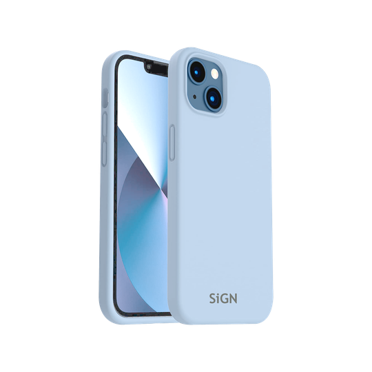 Liquid Silicone Case For IPhone 14 - Safir Blue