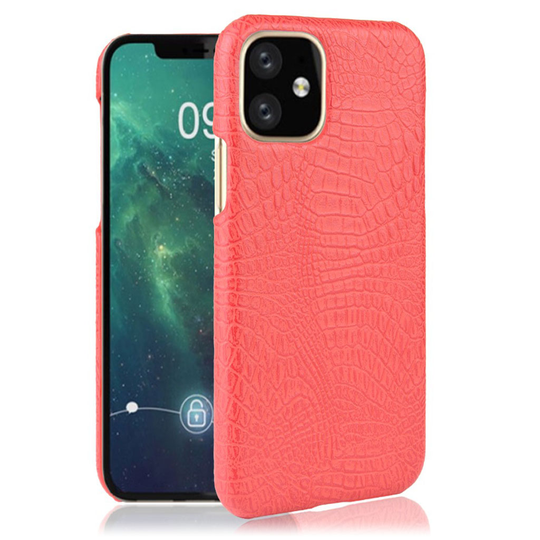 Croco iPhone 11 kuoret - Punainen