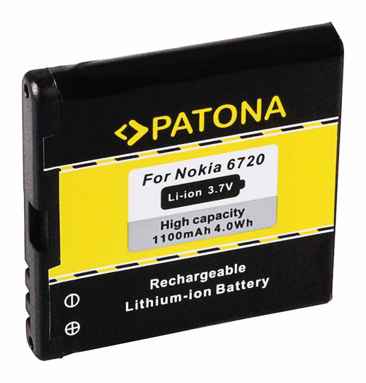 Patona Nokia BP-6MT BL-6MT yhteensopiva akku 1100 mAh