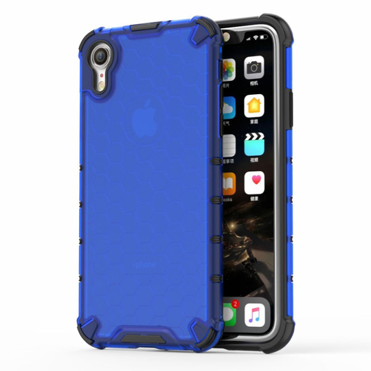 Bofink Honeycomb iPhone Xr kuoret - Sininen