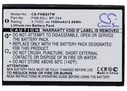 Baofeng UV-100 UV-200 UV-3R akku 1050mAh / 3.89Wh