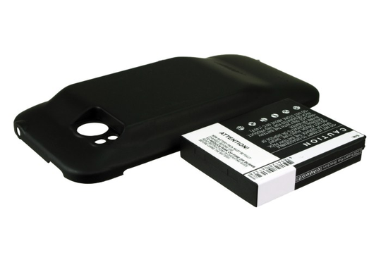 HTC Rezound Vigor ThunderBolt 2 Droid Incredible HD ADR6425 ADR6425LVW Rezound 4G LTE yhteensopiva akku - 2750mAh