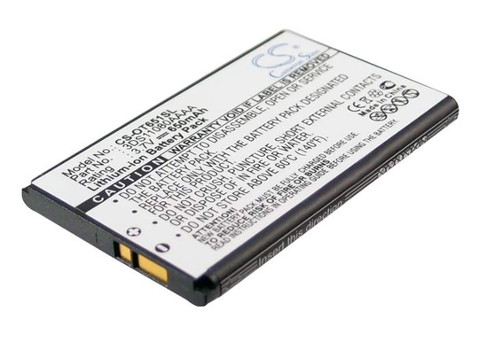 Alcatel Lollipops One Touch 158 One Touch 159 akku 650mAh