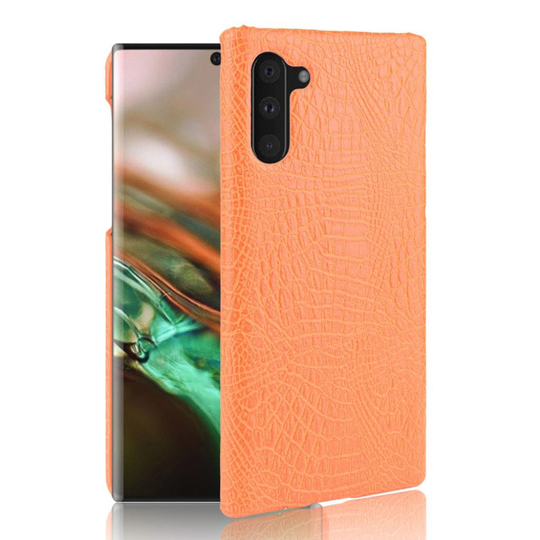 Croco Samsung Galaxy Note 10 kuoret - Oranssi