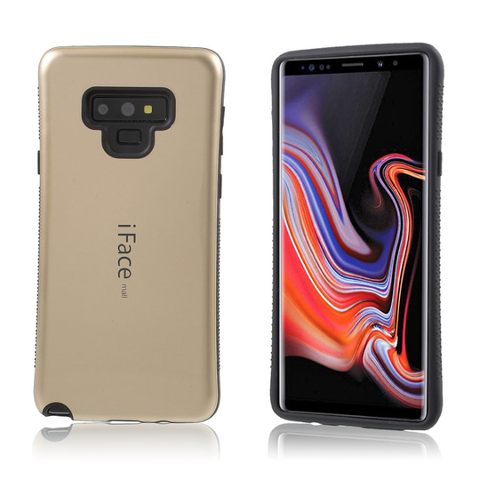Samsung Galaxy Note9 IFACE MALL Hybriidi Muovinen Takasuoja Kuori - Kulta