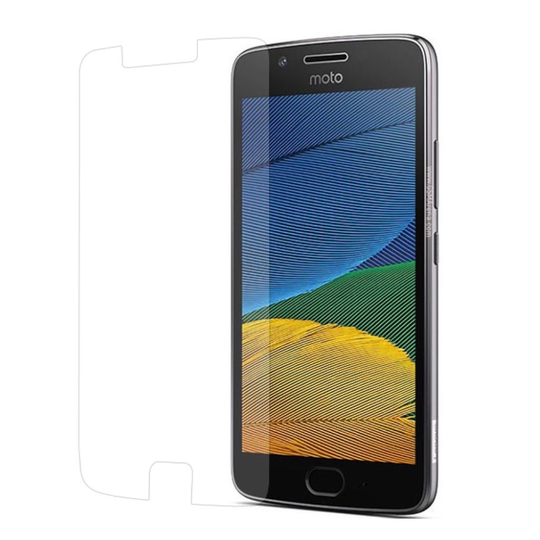 Motorola Moto G5 0.3mm Karkaistu Lasi Näytönsuoja (Kaari Reunoilla)