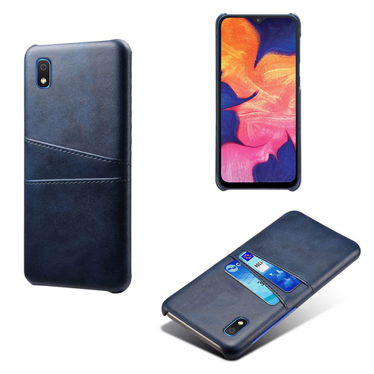 Dual Card Samsung Galaxy A10e kuoret - Tummansininen
