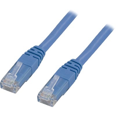 U/UTP Cat6 Laitekaapeli, 10m, 250MHz, Delta-sertifioitu, LSZH, Sininen
