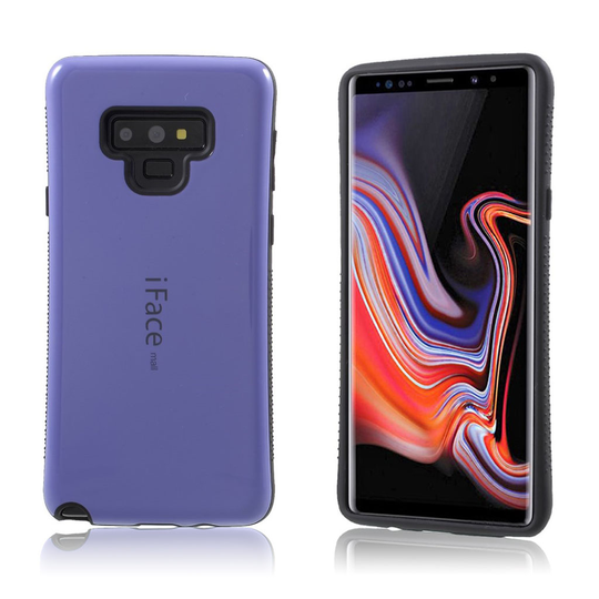 Samsung Galaxy Note9 IFACE MALL Hybriidi Muovinen Takasuoja Kuori - Violetti