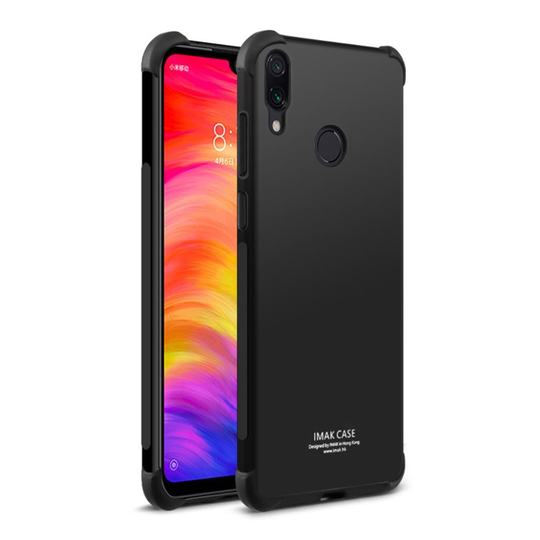 IMAK Xiaomi Redmi Note 6 Pro suojakotelo - Metal Musta