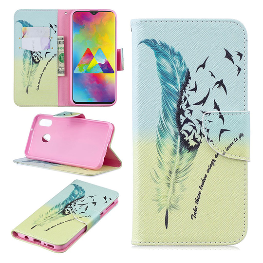 Wonderland Samsung Galaxy M20 kotelot - Sulka Kuvio