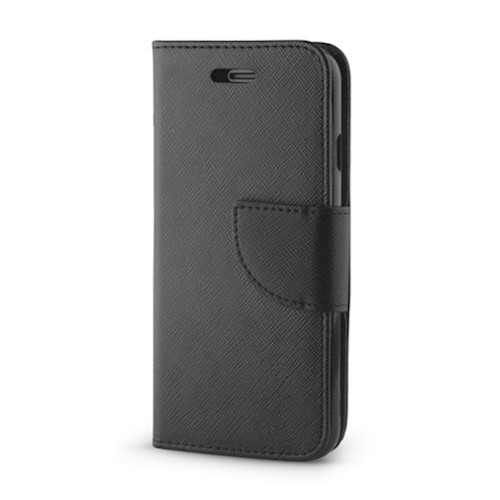 Smart Fancy Lompakkomallinen Suojakotelo Samsung A41 - Musta