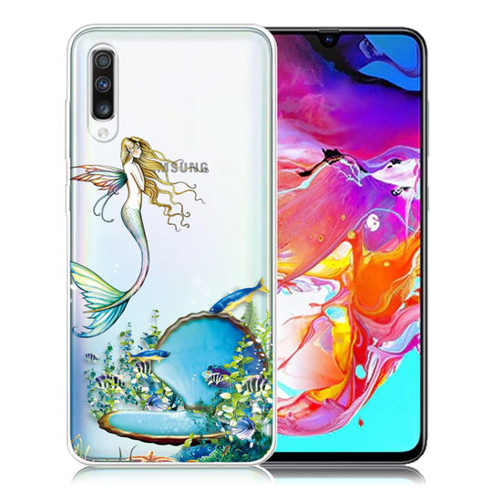 Deco Samsung Galaxy A70 kuoret - Merenneito