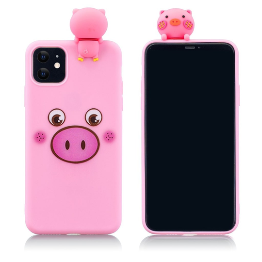 Cute 3D iPhone 11 kuoret - Sika