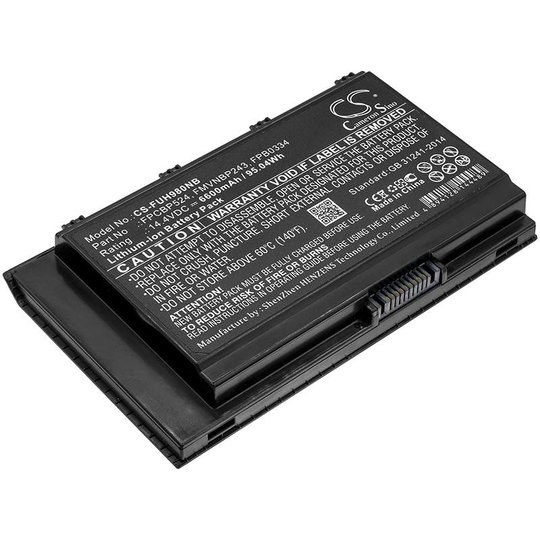 Fujitsu Celsius H980 akku 6600mAh