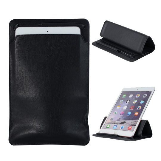 iPad (2018) Magneettinen PU Nahkainen Kuori Laukku Tabletille - Musta