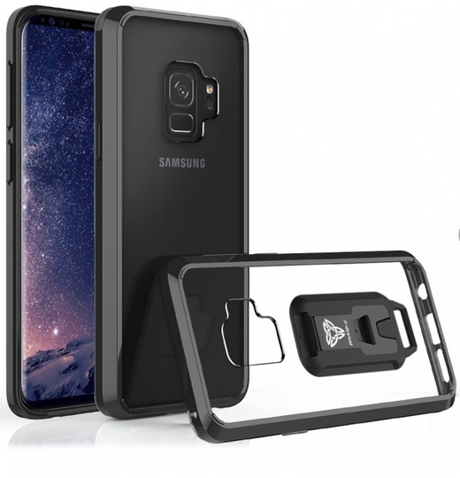 Armor-X BXS Iskunkestävä Suojakotelo Samsung Galaxy S9 musta