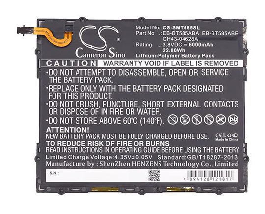 Samsung Galaxy Tab A 10.1 2016 Tabletin Akku (T580 / T585)