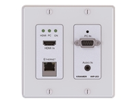 KRAMER WP-20/EU(G)-80 HDMI, VGA, RS-232, ETH & AUDIO HDBASET TX ACTIVE WALL PLATE