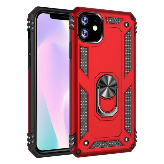 Bofink Combat iPhone 11 kuoret - Punainen