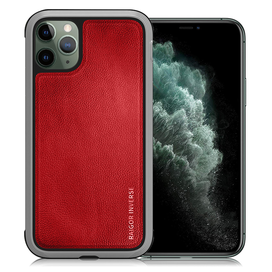 Raigor Inverse LUXURIOUS Cover for iPhone 11 Pro Max - Red