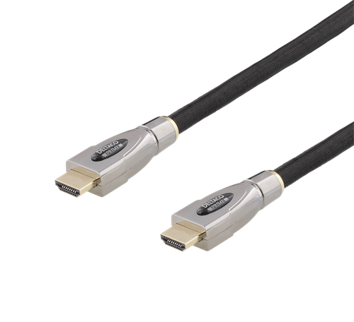 PRIME Aktiivinen HDMI-kaapeli, 15 M, Punottu, HDMI High Speed With Ethernet, HDMI Type A Uros, 4K, S