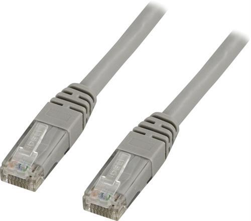 U/UTP Cat6 Laitekaapeli, 0,75m, 250MHz, Delta-sertifioitu, LSZH, Harmaa