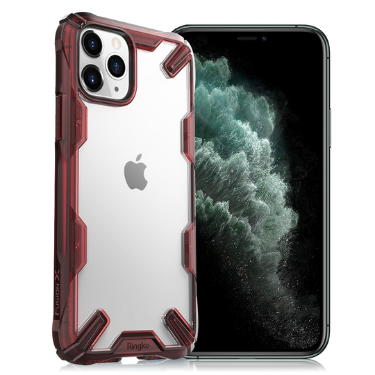 Ringke FUSION X iPhone 11 Pro - Ruby red