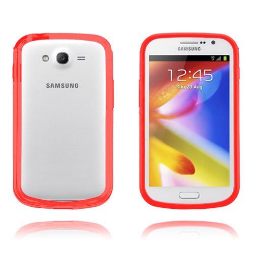 Duo (Punainen) Samsung Galaxy Trend Bumper Suojakehys