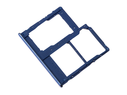 Samsung Galaxy A40 SIM- ja MicroSD-kelkka - Sininen