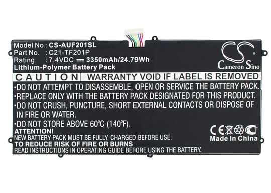 Asus TF201-1B002A TF201-1B04 TF201-1B047A Tabletin Akku
