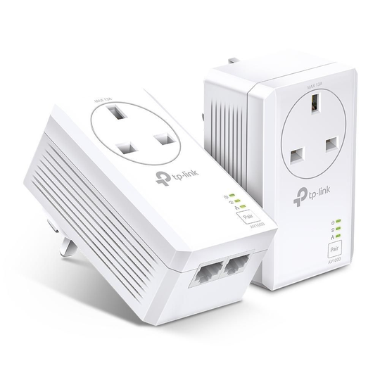 TP-LINK AV1000 2P Gigabit Passthrough PW