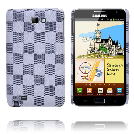 Barsberry Chess (Valkoinen) Samsung Galaxy Note Suojakuori