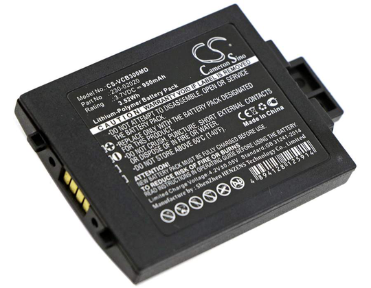 Vocera B3000E B3000N Communications Badge B3000 akku 950mAh