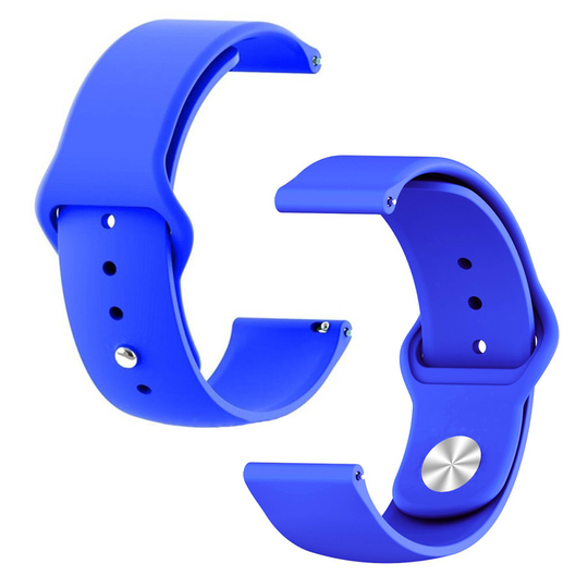 Samsung Galaxy Watch Active flexible silicone watch band - Dark Blue