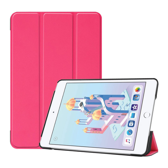 iPad Mini (2019) tri-fold nahkainen suojakotelo - Rose