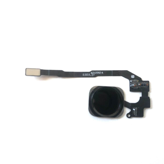 iPhone 5S / SE Kotinäppäin (Home Button) - Musta