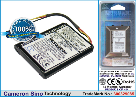 TomTom ONE IQ akku 900 mAh