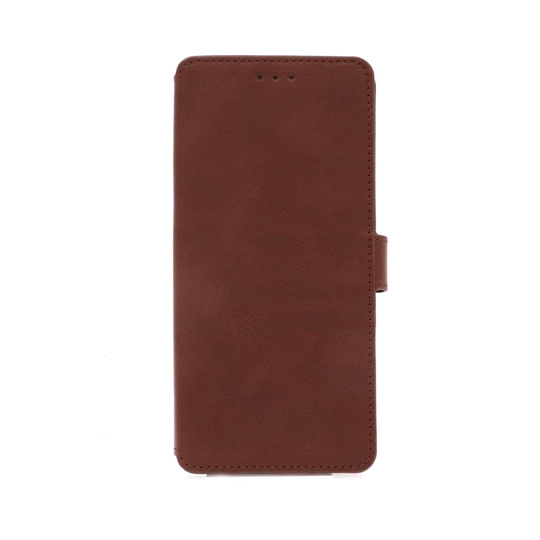 NovaNL Bookcase Volume 1.0 suojakotelo Samsung Galaxy Note 10 Plus - ruskea