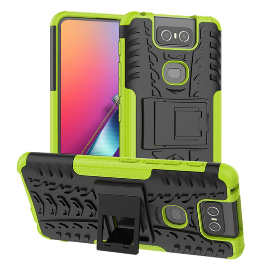 Offroad Asus ZenFone 6 ZS630KL kuoret - Vihreä